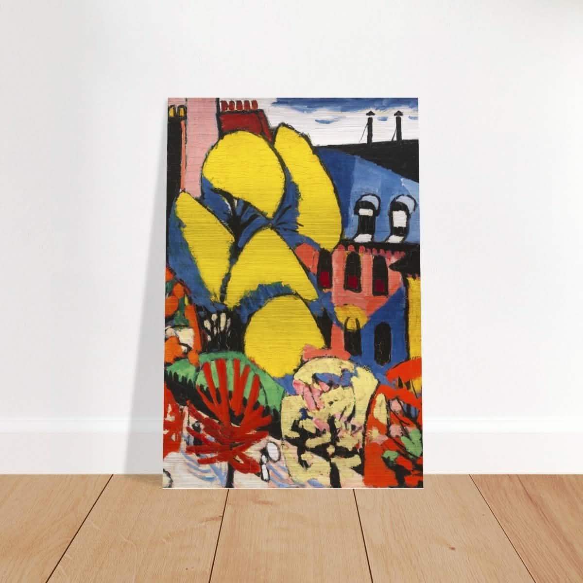 Trees by Henry Lyman Sayen - Brushed Aluminum Print - 40x60 cm / 16x24″ -