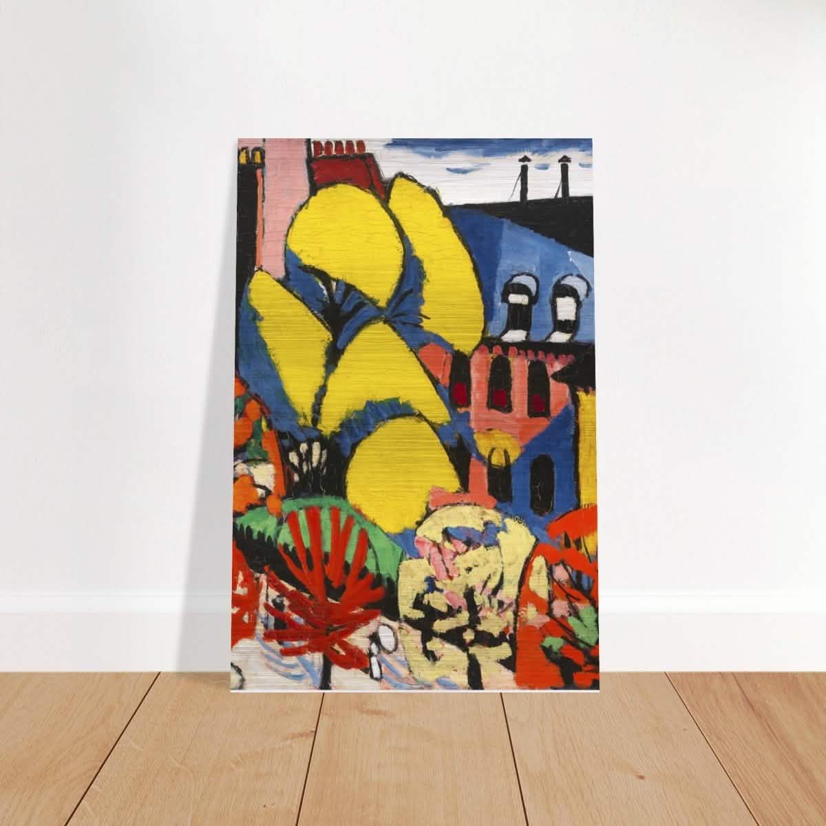 Trees by Henry Lyman Sayen - Brushed Aluminum Print - 30x45 cm / 12x18″ -