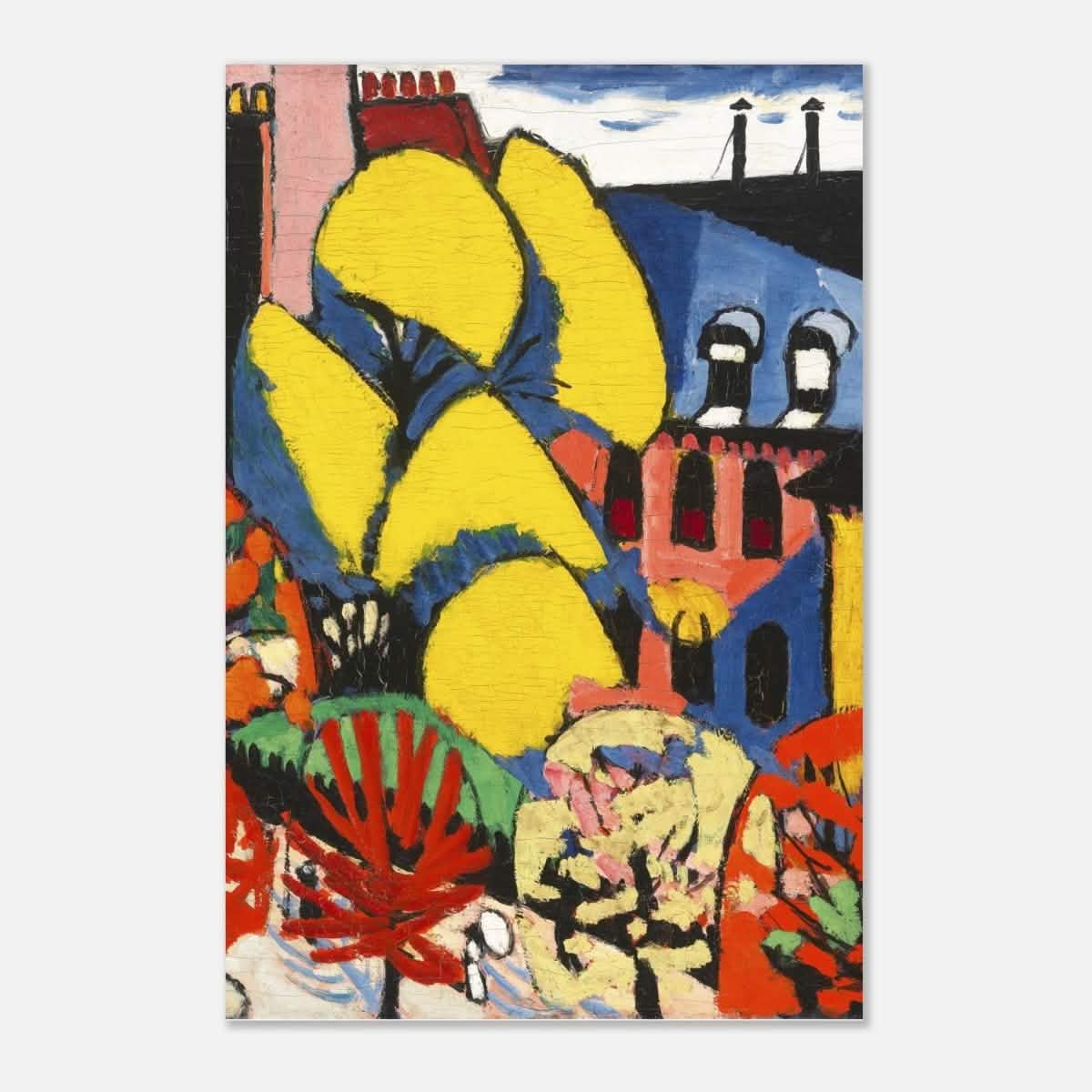 Trees by Henry Lyman Sayen - Aluminum Print - 40x60 cm / 16x24″ -