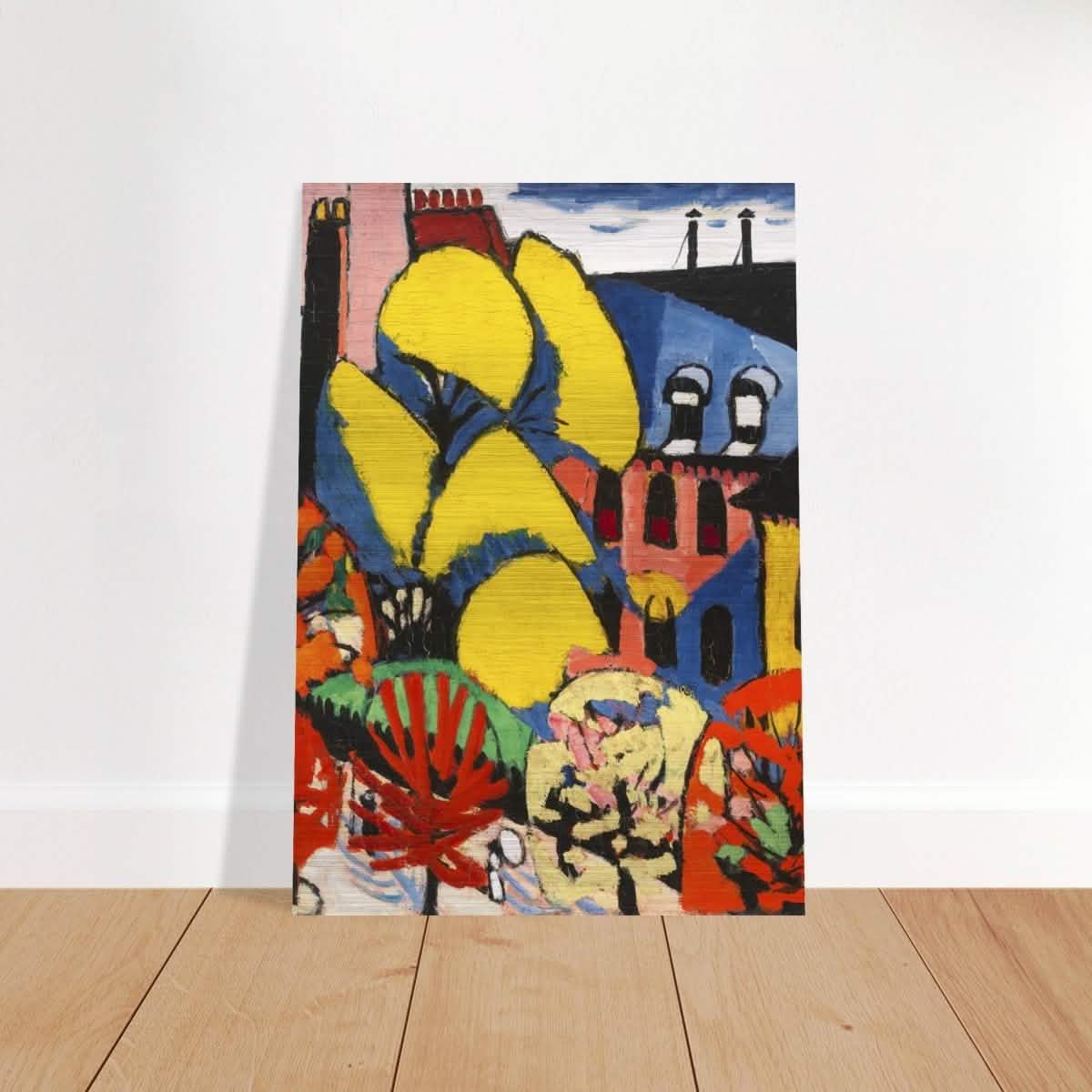 Trees by Henry Lyman Sayen - Brushed Aluminum Print - 70x100 cm / 28x40″ -