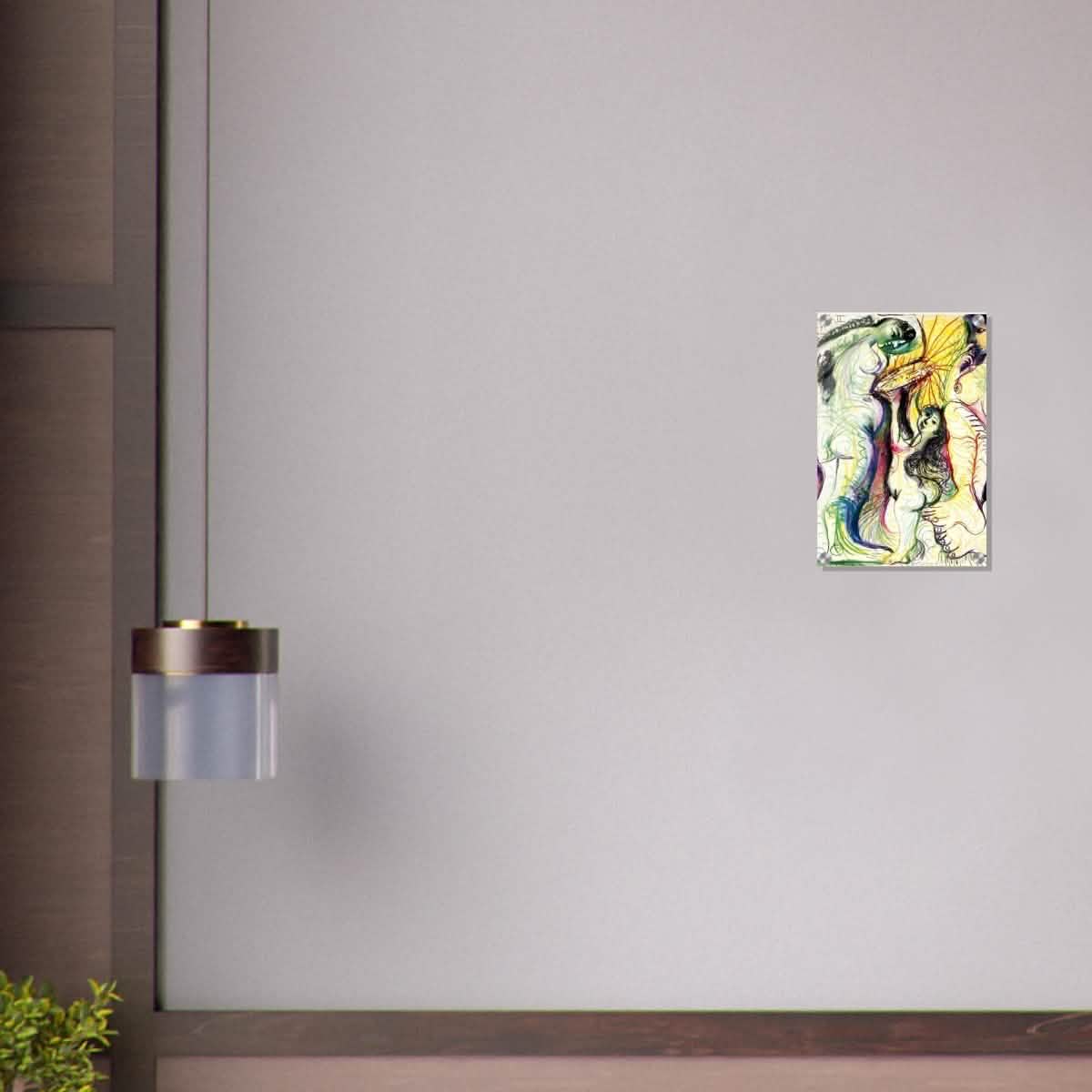 Trois nus à la toilette by Pablo Picasso 1981 - Acrylic Print - 30x45 cm / 12x18″ -