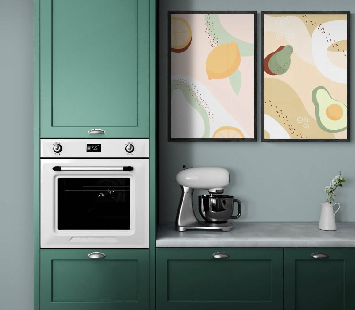 Tropical Fresh Pair - Canvas - 30X45 CM / 12X18″ -