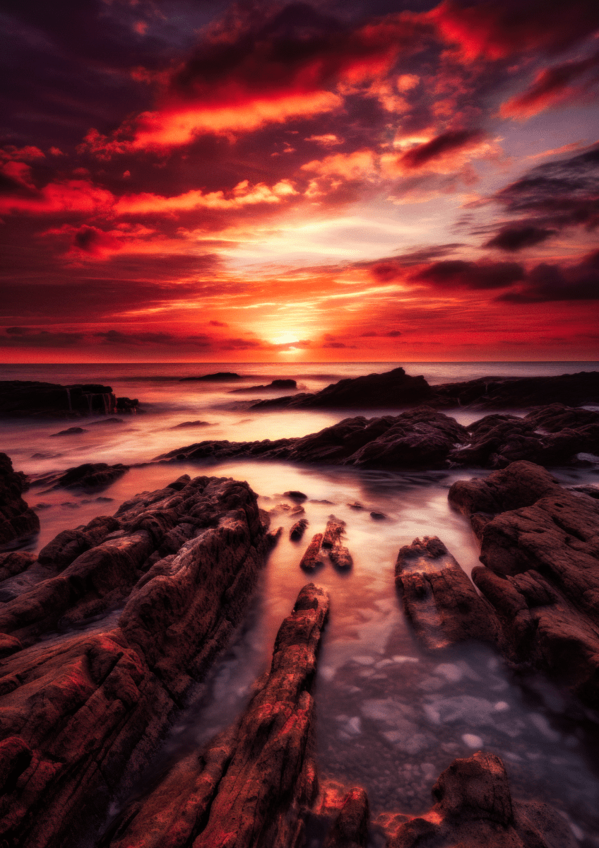 Twilight Shores | 3 Design Options - 30x45 cm / 12x18″ - Design Option 3 - Acrylic Print