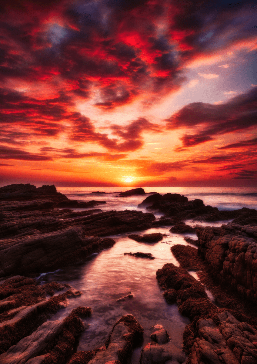 Twilight Shores | 3 Design Options - 30x45 cm / 12x18″ - Design Option 2 - Acrylic Print