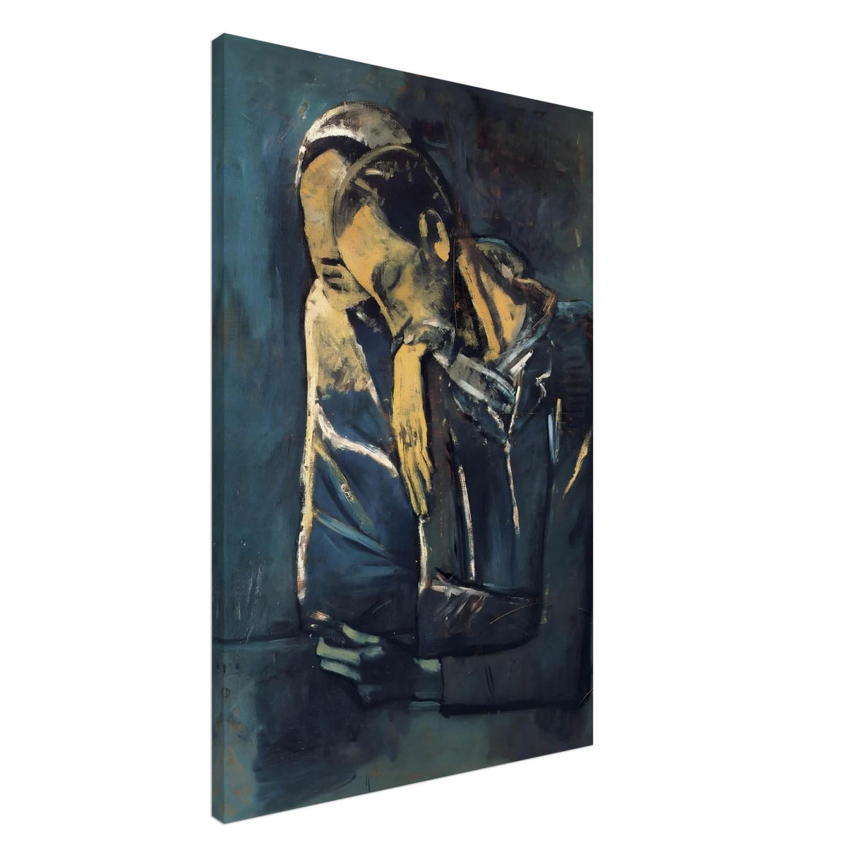 Two figures by Pablo Picasso 1904 - Canvas - 60x90 cm / 24x36″ - Slim