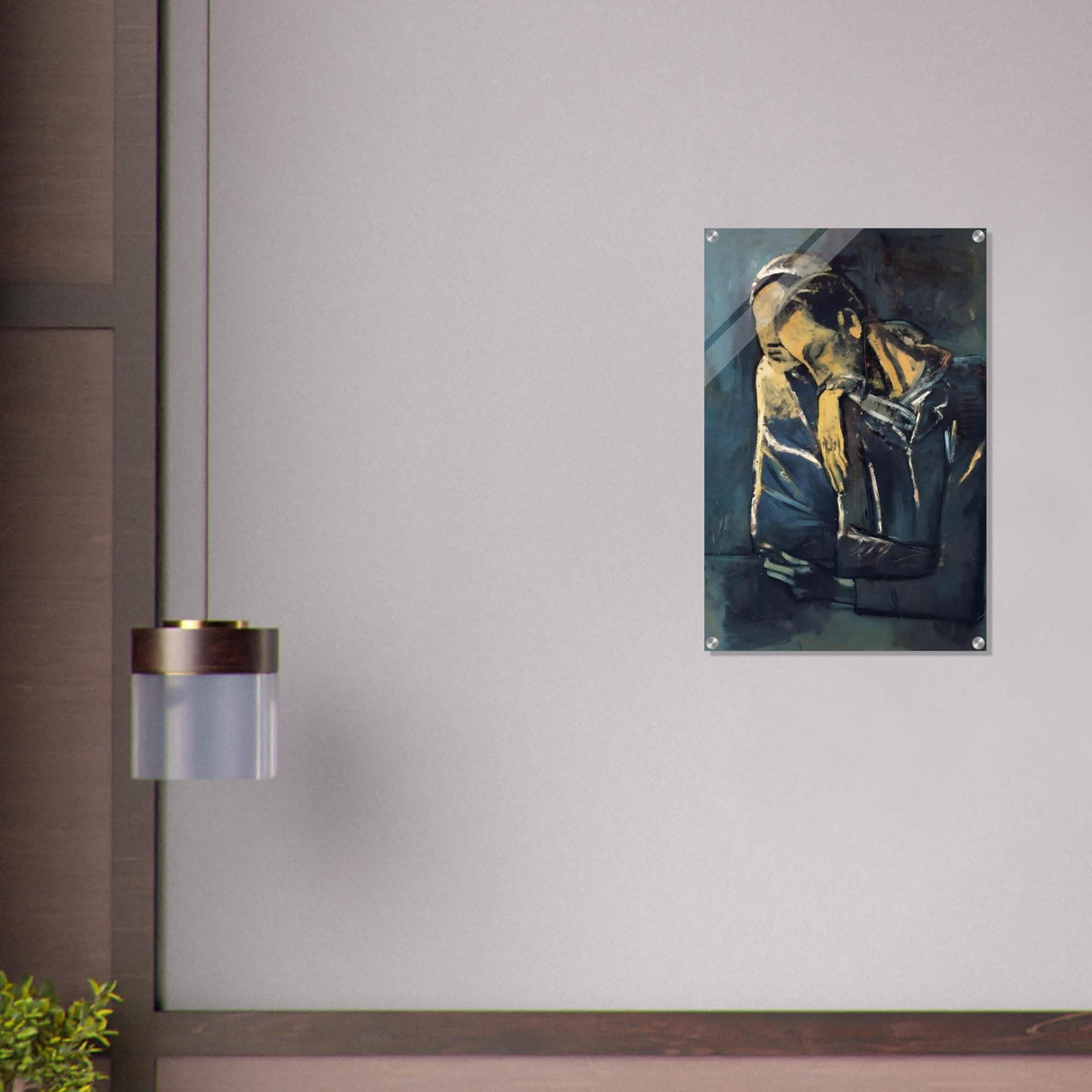 Two figures by Pablo Picasso 1904 - Acrylic Print - 50x75 cm / 20x30″ -