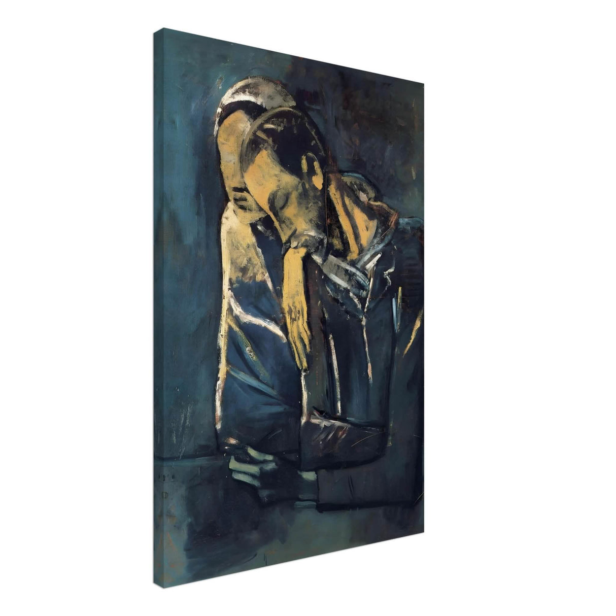 Two figures by Pablo Picasso 1904 - Canvas - 50x75 cm / 20x30″ - Slim