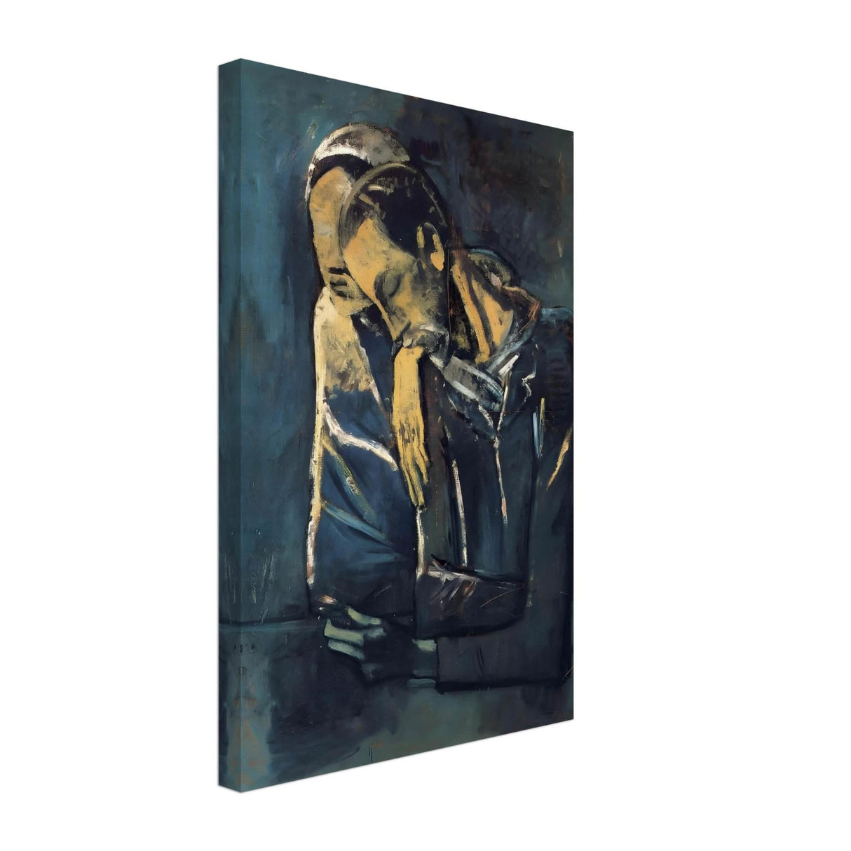 Two figures by Pablo Picasso 1904 - Canvas - 30x45 cm / 12x18″ - Slim