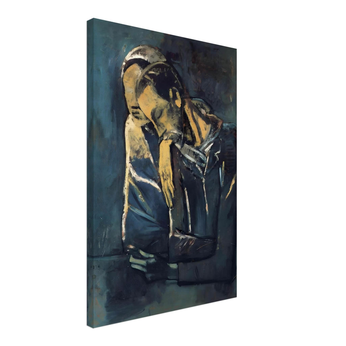 Two figures by Pablo Picasso 1904 - Canvas - 50x75 cm / 20x30″ - Thick