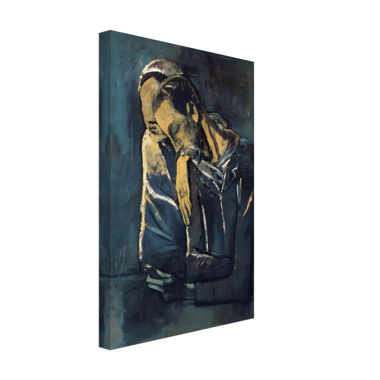 Two figures by Pablo Picasso 1904 - Canvas - 30x45 cm / 12x18″ - Thick