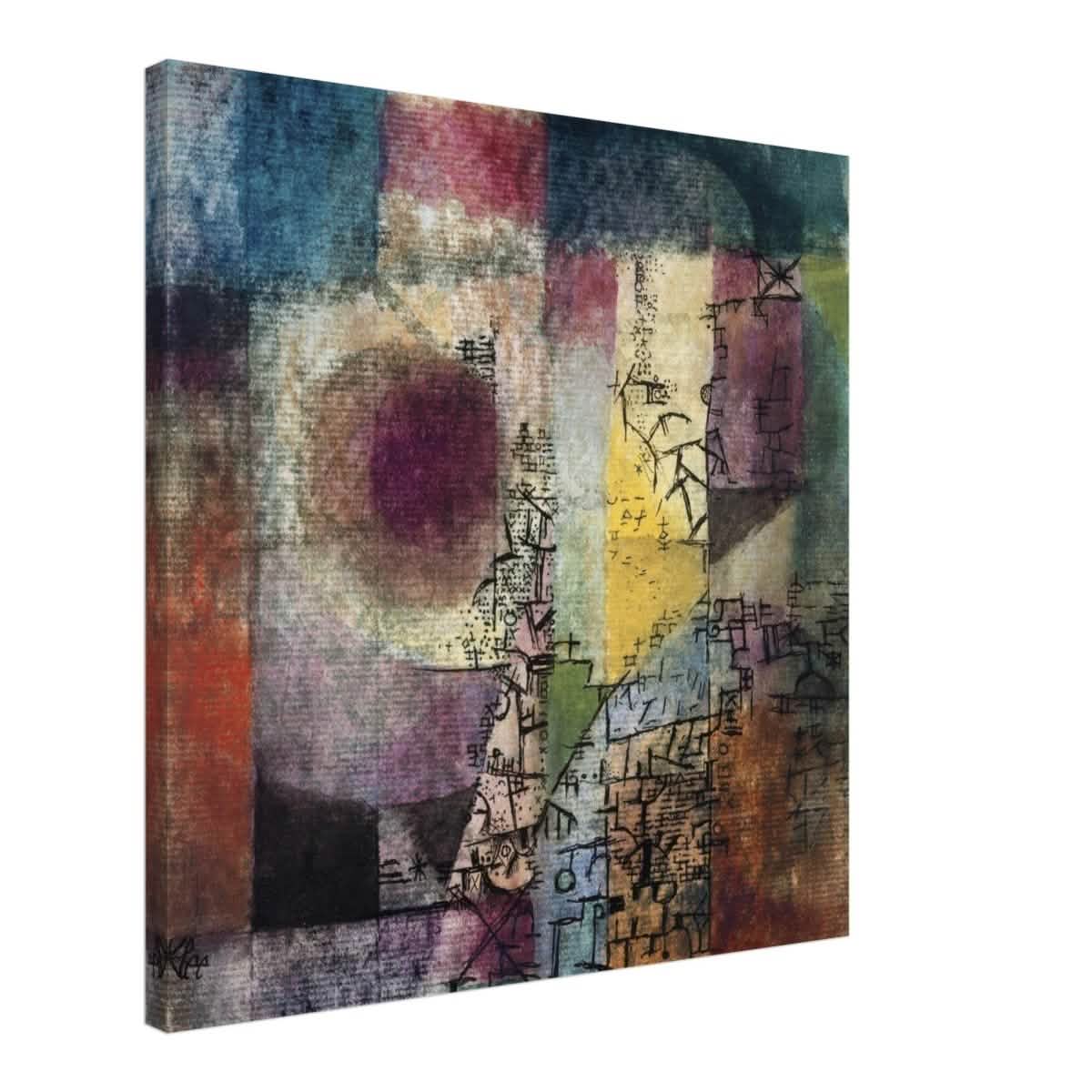 Untitled Abstract Art by Paul Klee - Canvas - 60x60 cm / 24x24″ - Slim