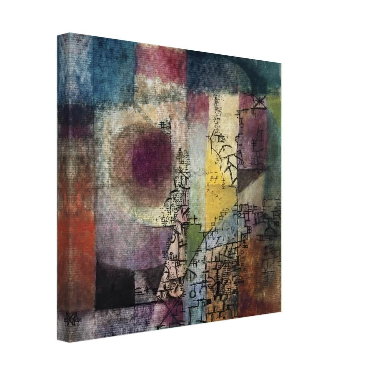 Untitled Abstract Art by Paul Klee - Canvas - 40x40 cm / 16x16″ - Thick