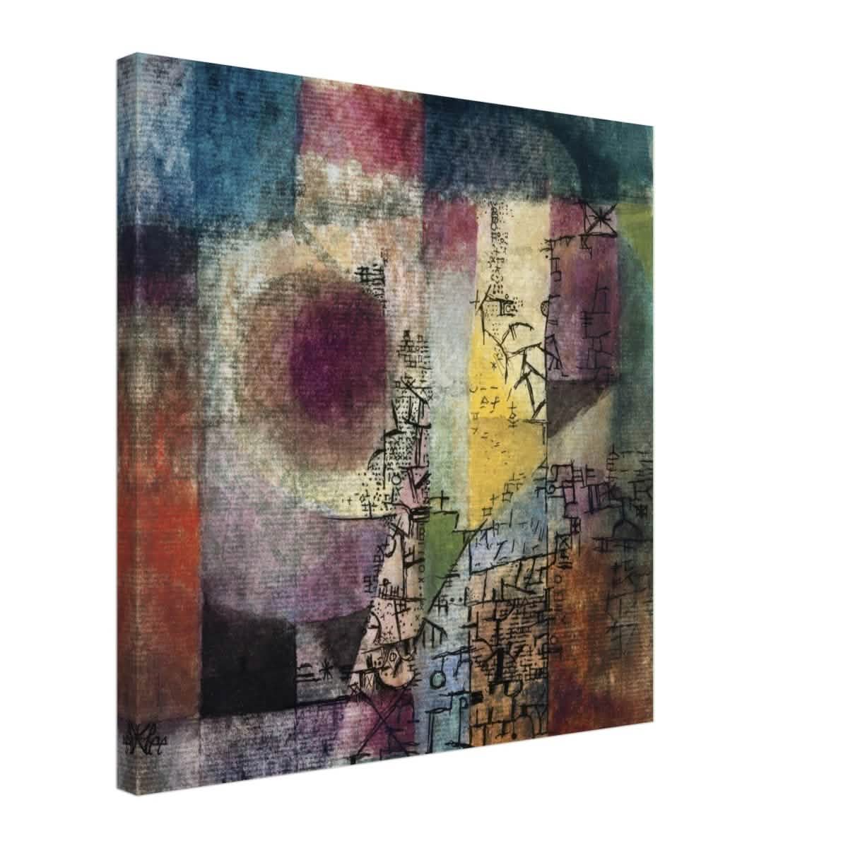 Untitled Abstract Art by Paul Klee - Canvas - 60x60 cm / 24x24″ - Thick