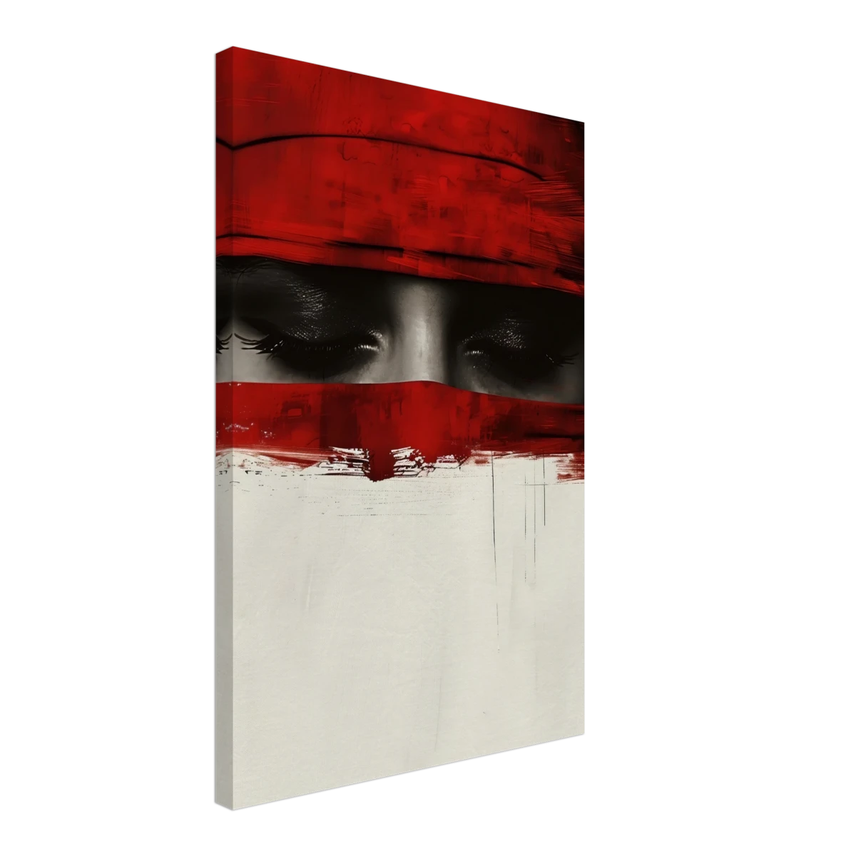 Veil of Secrets | Abstract Expressionism Wall art print - 40x60 cm / 16x24″ - Canvas -