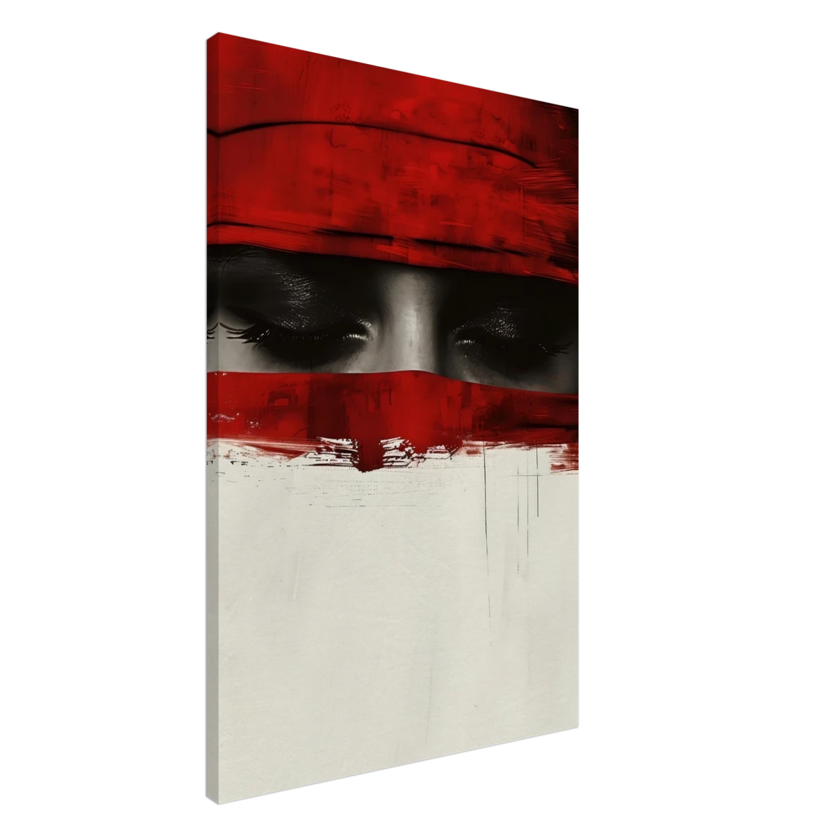 Veil of Secrets | Abstract Expressionism Wall art print - 60x90 cm / 24x36″ - Canvas -