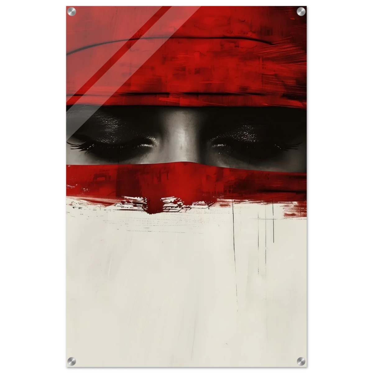 Veil of Secrets | Abstract Expressionism Wall art print - 60x90 cm / 24x36″ - Acrylic Print -