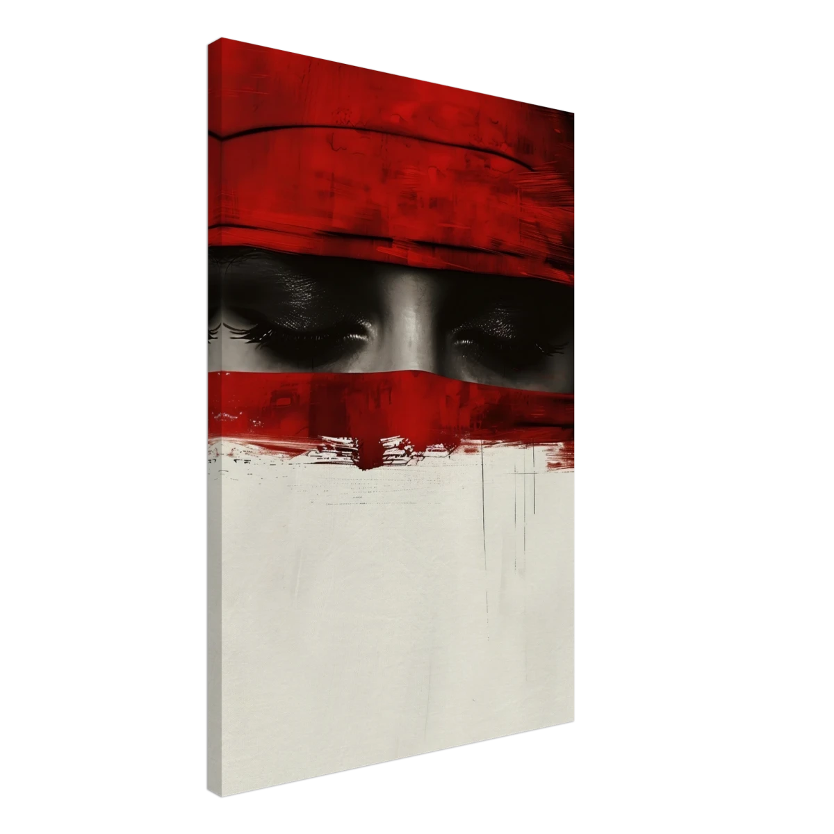 Veil of Secrets | Abstract Expressionism Wall art print - 50x75 cm / 20x30″ - Canvas -