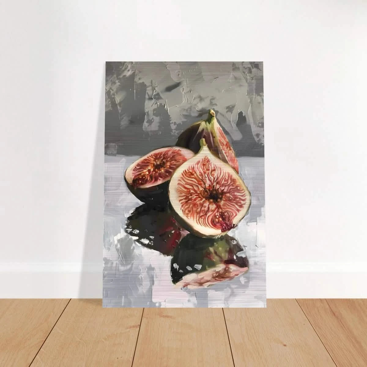 “Velvet Figs” | Wall Art Print - Brushed Aluminum Print - 30x45 cm / 12x18″ -