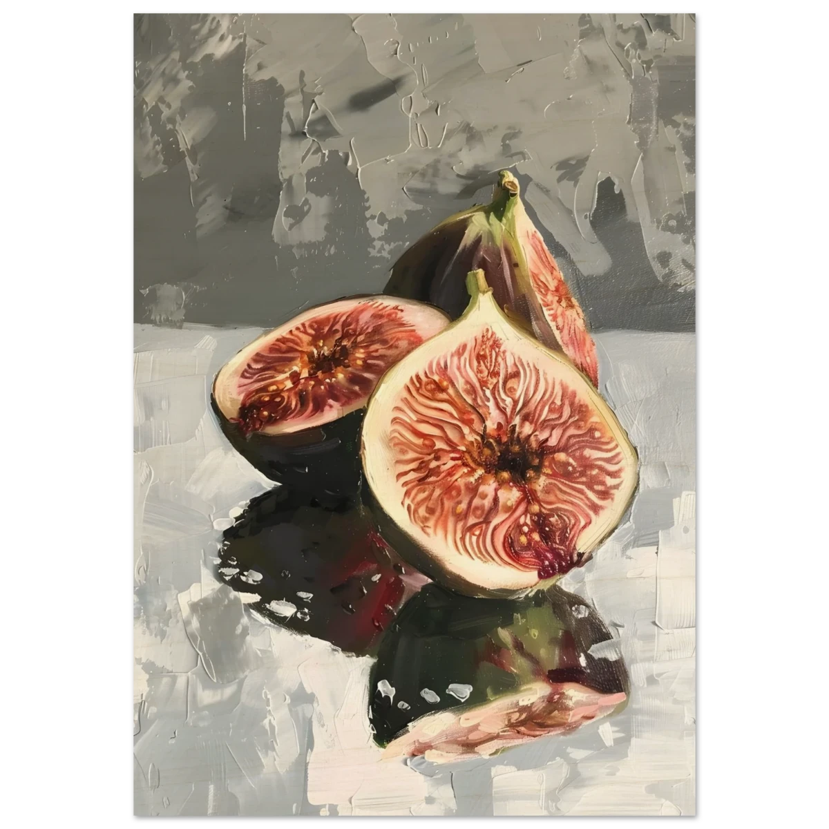 “Velvet Figs” | Wall Art Print - Wood Prints - 70x100 cm / 28x40″ -