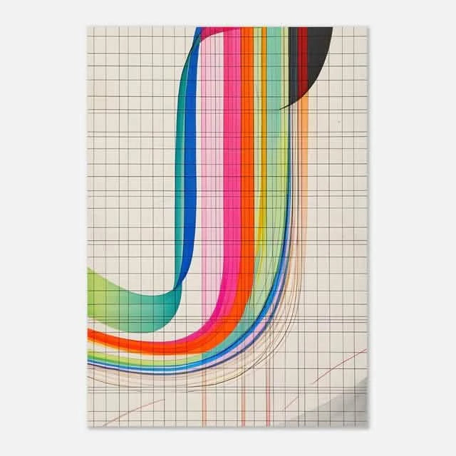 Vibrant Trio: Colorful Abstractions - Canvas - 30X45 CM / 12X18″ -