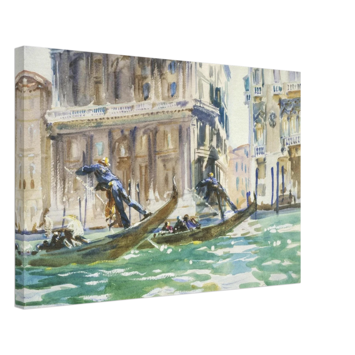 View of Venice (1906) by John Singer Sargent | Wall art Print - Canvas - 40x60 cm / 16x24″ -