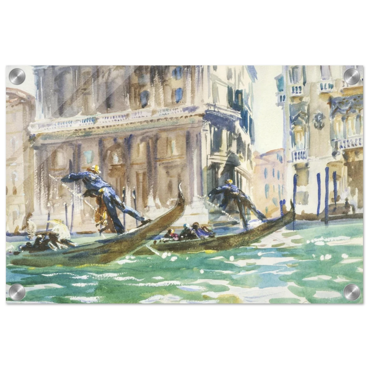 View of Venice (1906) by John Singer Sargent | Wall art Print - Acrylic Print - 30x45 cm / 12x18″ -
