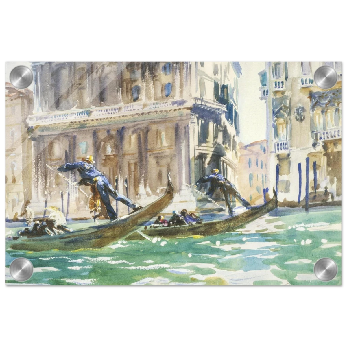 View of Venice (1906) by John Singer Sargent | Wall art Print - Acrylic Print - 20x30 cm / 8x12″ -