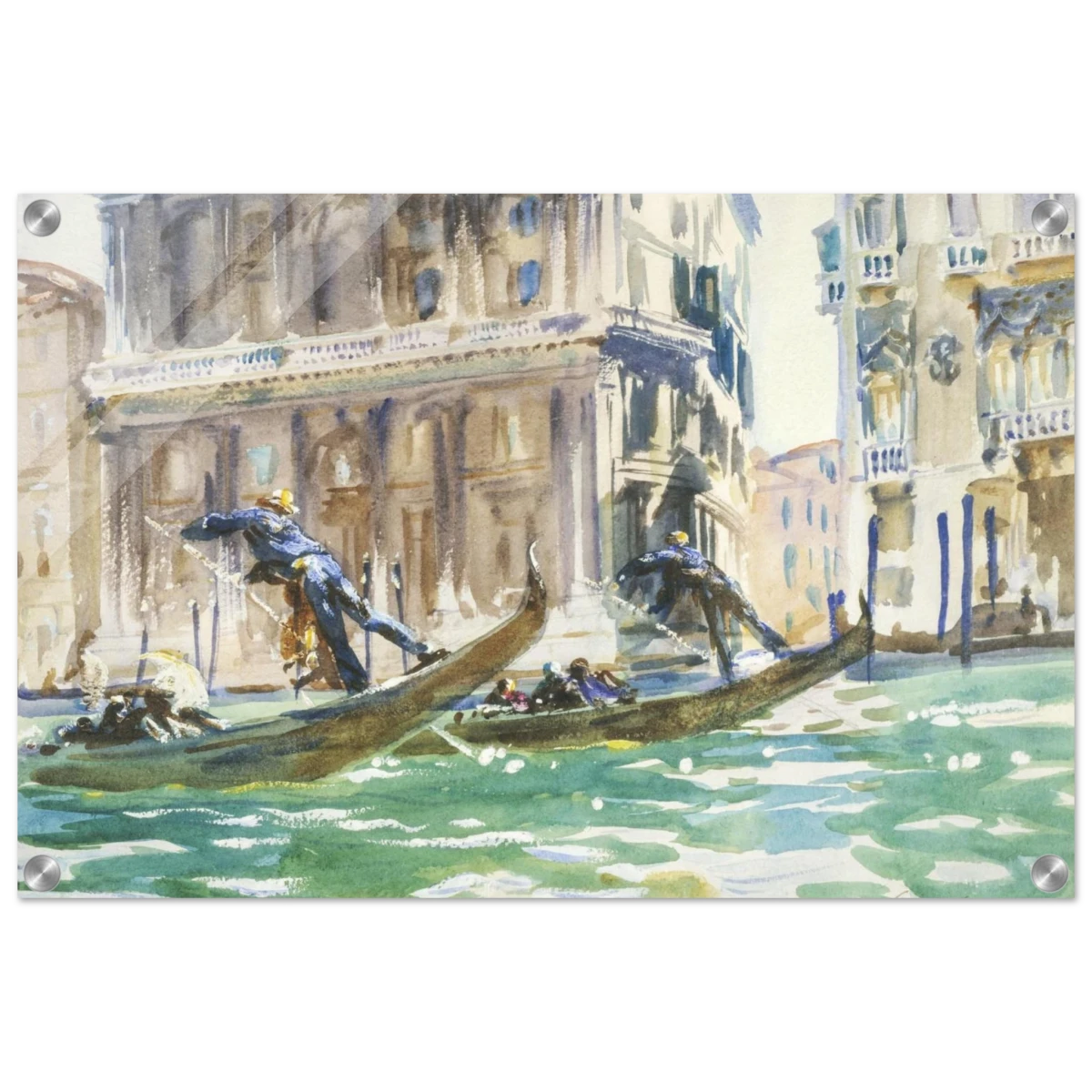 View of Venice (1906) by John Singer Sargent | Wall art Print - Acrylic Print - 40x60 cm / 16x24″ -