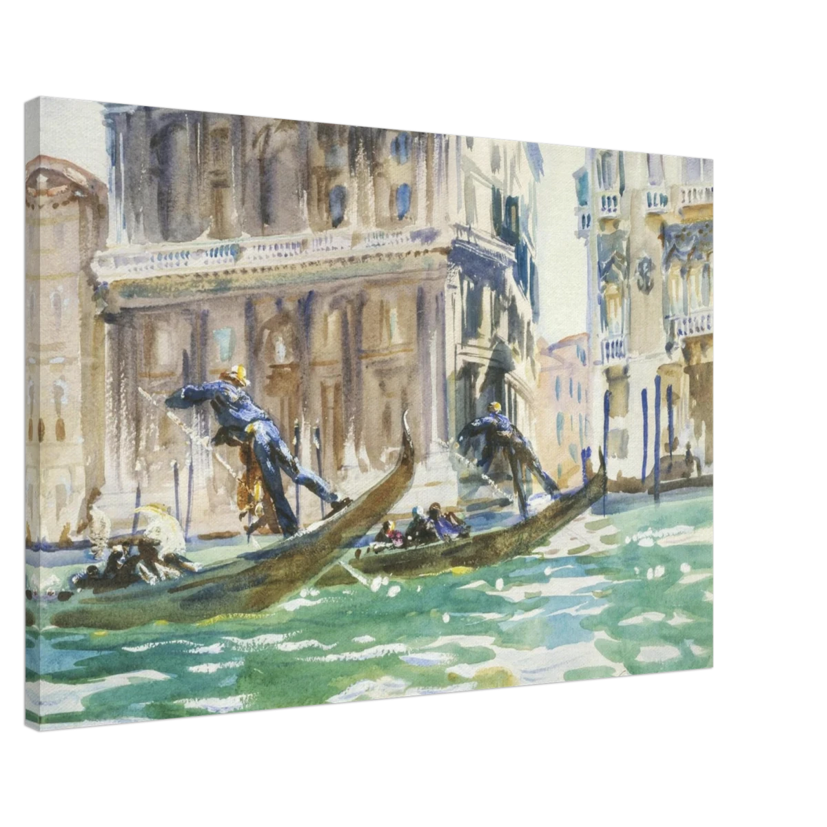 View of Venice (1906) by John Singer Sargent | Wall art Print - Canvas - 60x90 cm / 24x36″ -
