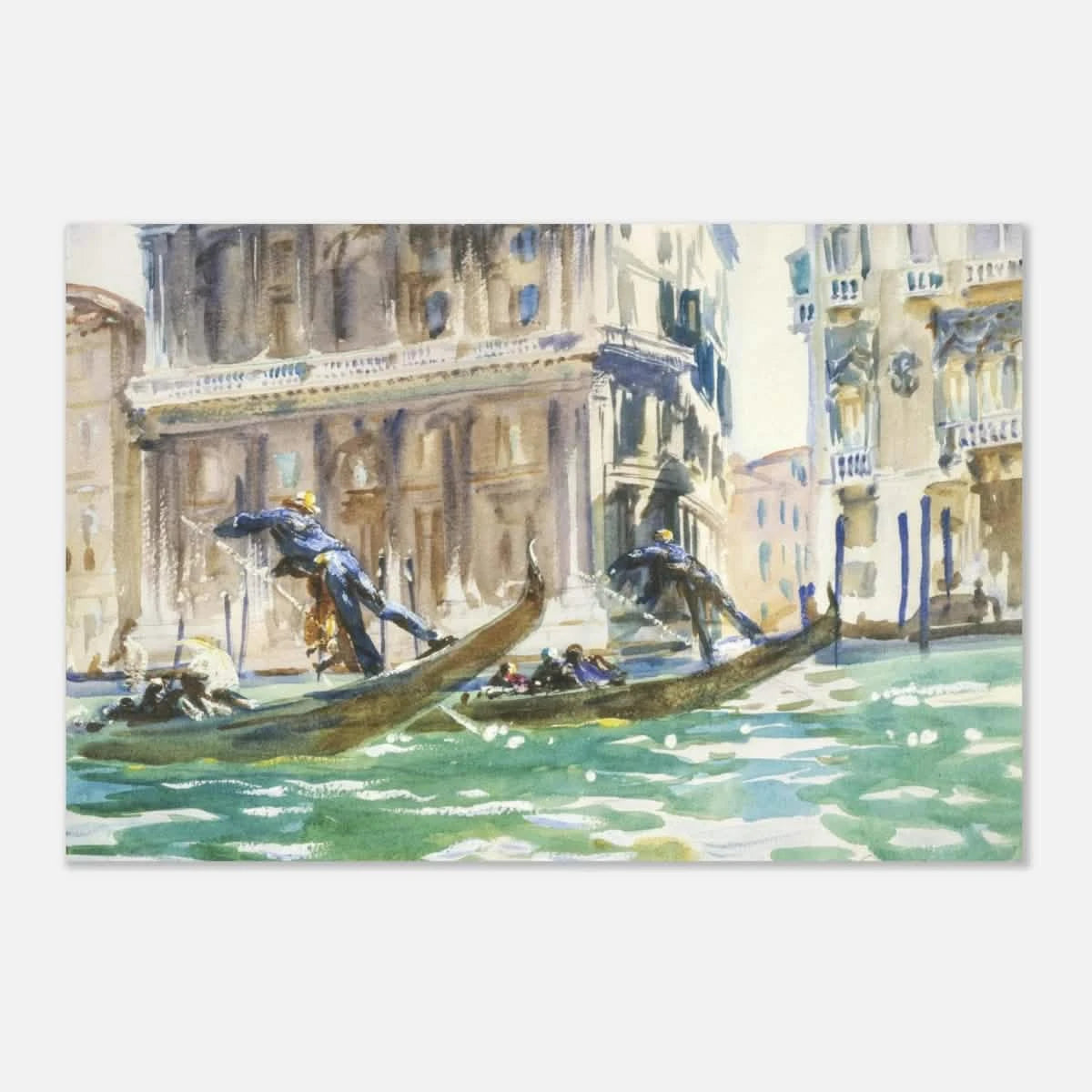 View of Venice (1906) by John Singer Sargent | Wall art Print - Aluminum Print - 50x75 cm / 20x30″ -