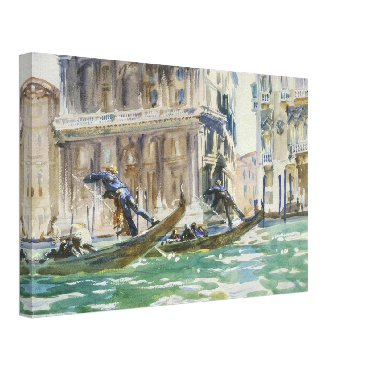 View of Venice (1906) by John Singer Sargent | Wall art Print - Canvas - 30x45 cm / 12x18″ -