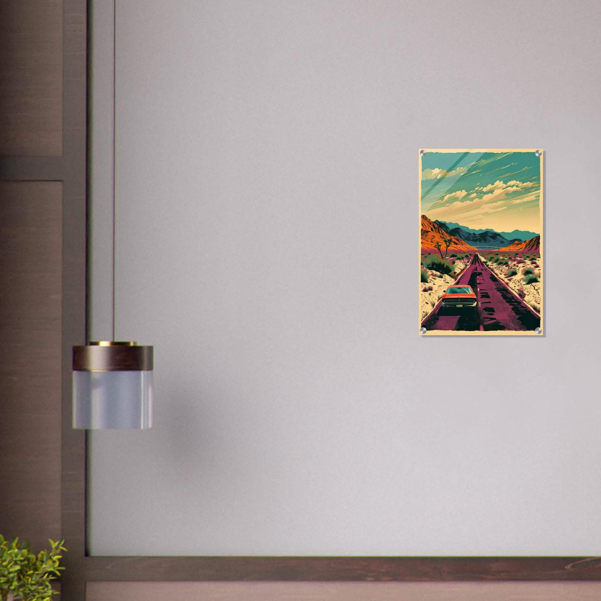 Vintage Pop Art Wall Art - Acrylic Print - 40x60 cm / 16x24″ -