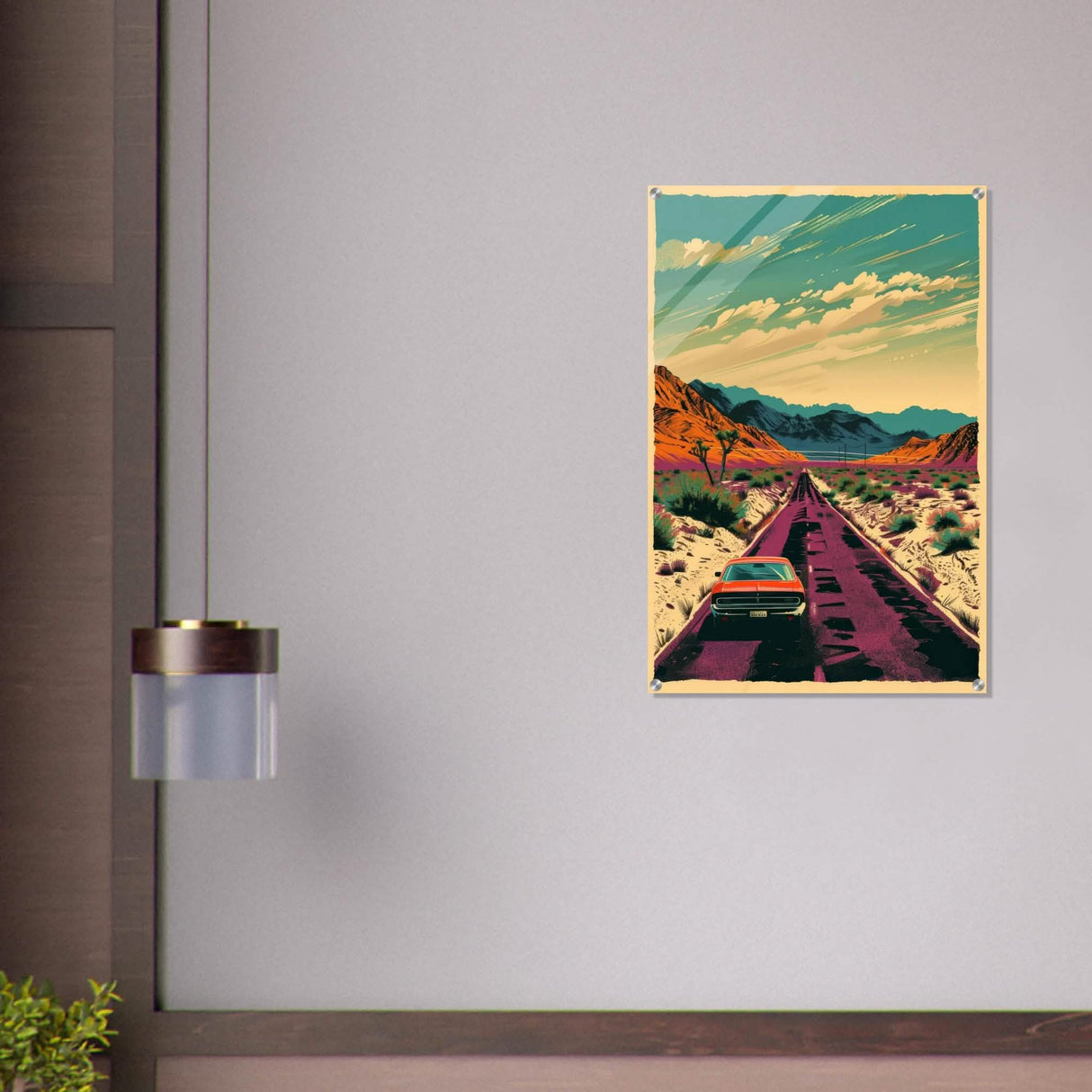 Vintage Pop Art Wall Art - Acrylic Print - 60x90 cm / 24x36″ -