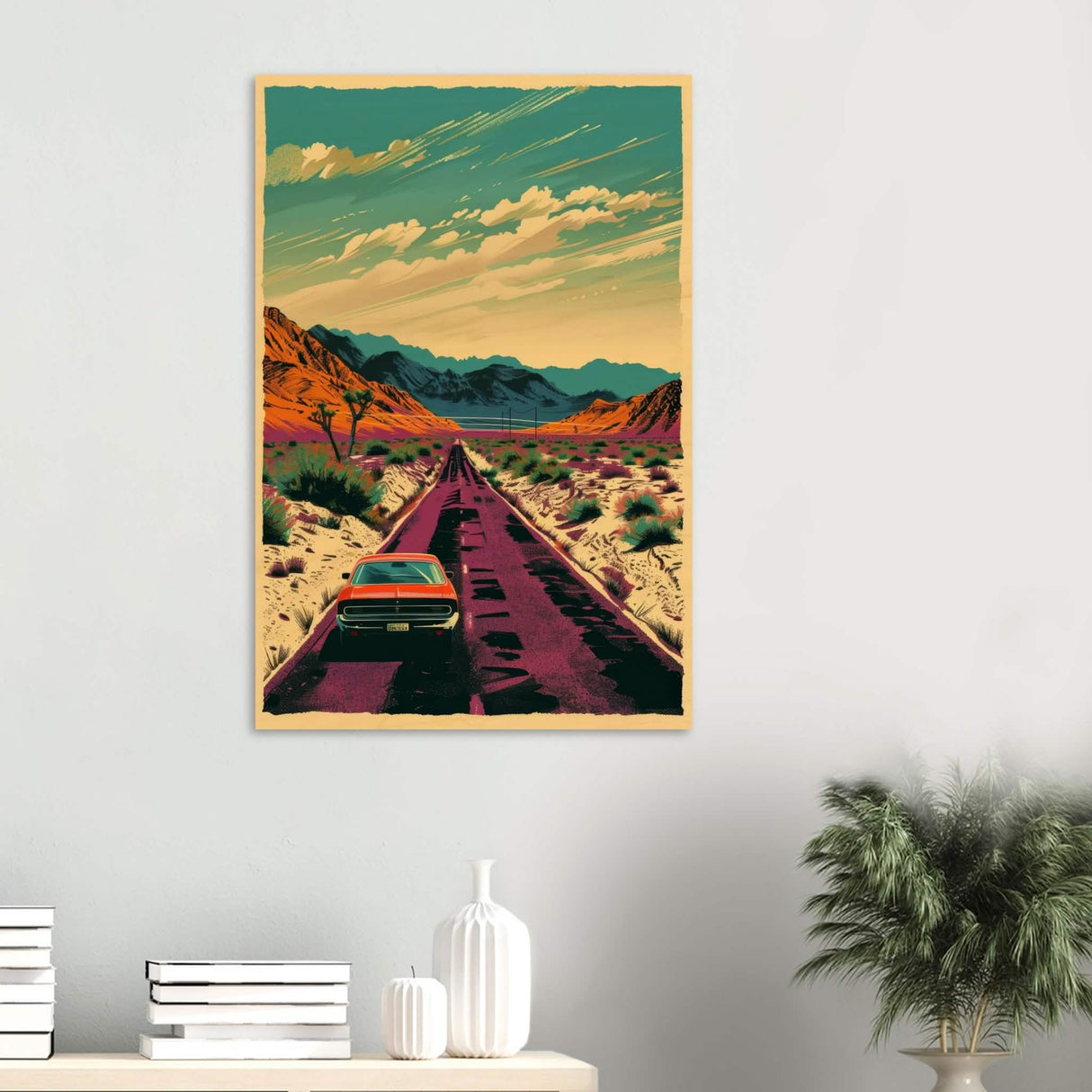 Vintage Pop Art Wall Art - Wood Prints - 60x90 cm / 24x36″ - 10 mm