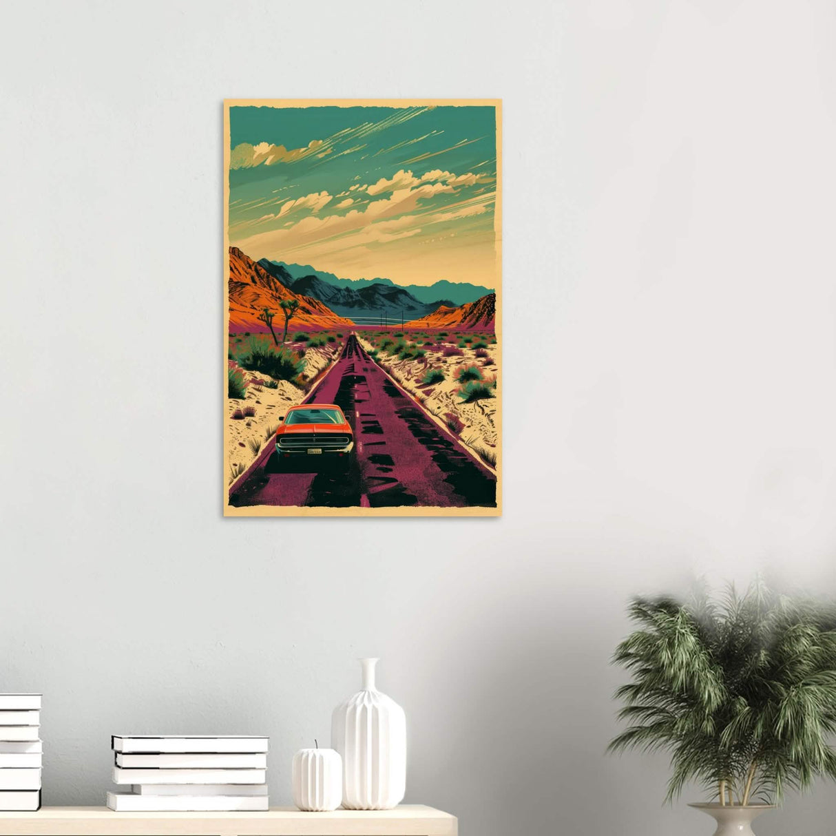 Vintage Pop Art Wall Art - Wood Prints - 50x75 cm / 20x30″ - 10 mm