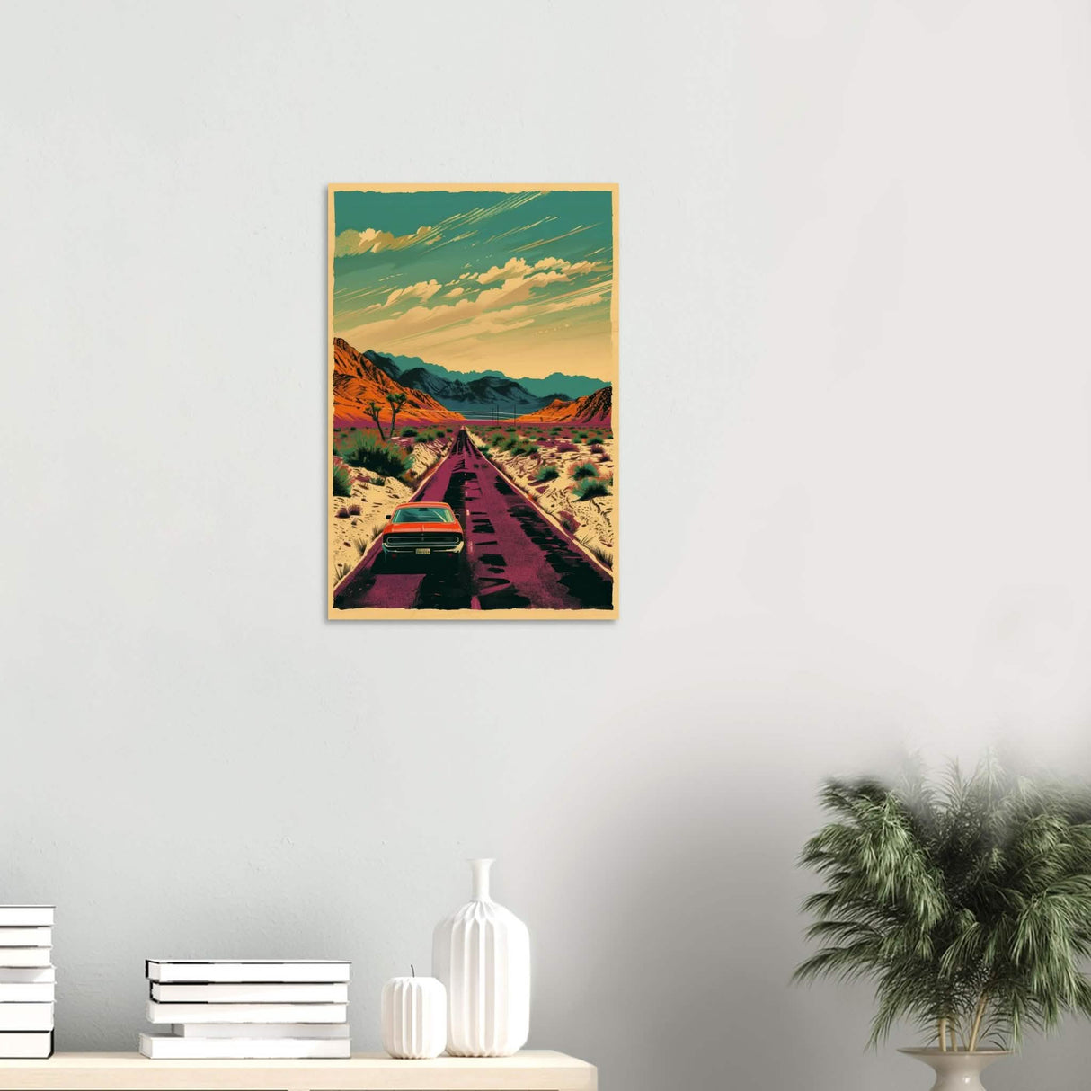 Vintage Pop Art Wall Art - Wood Prints - 40x60 cm / 16x24″ - 20 mm