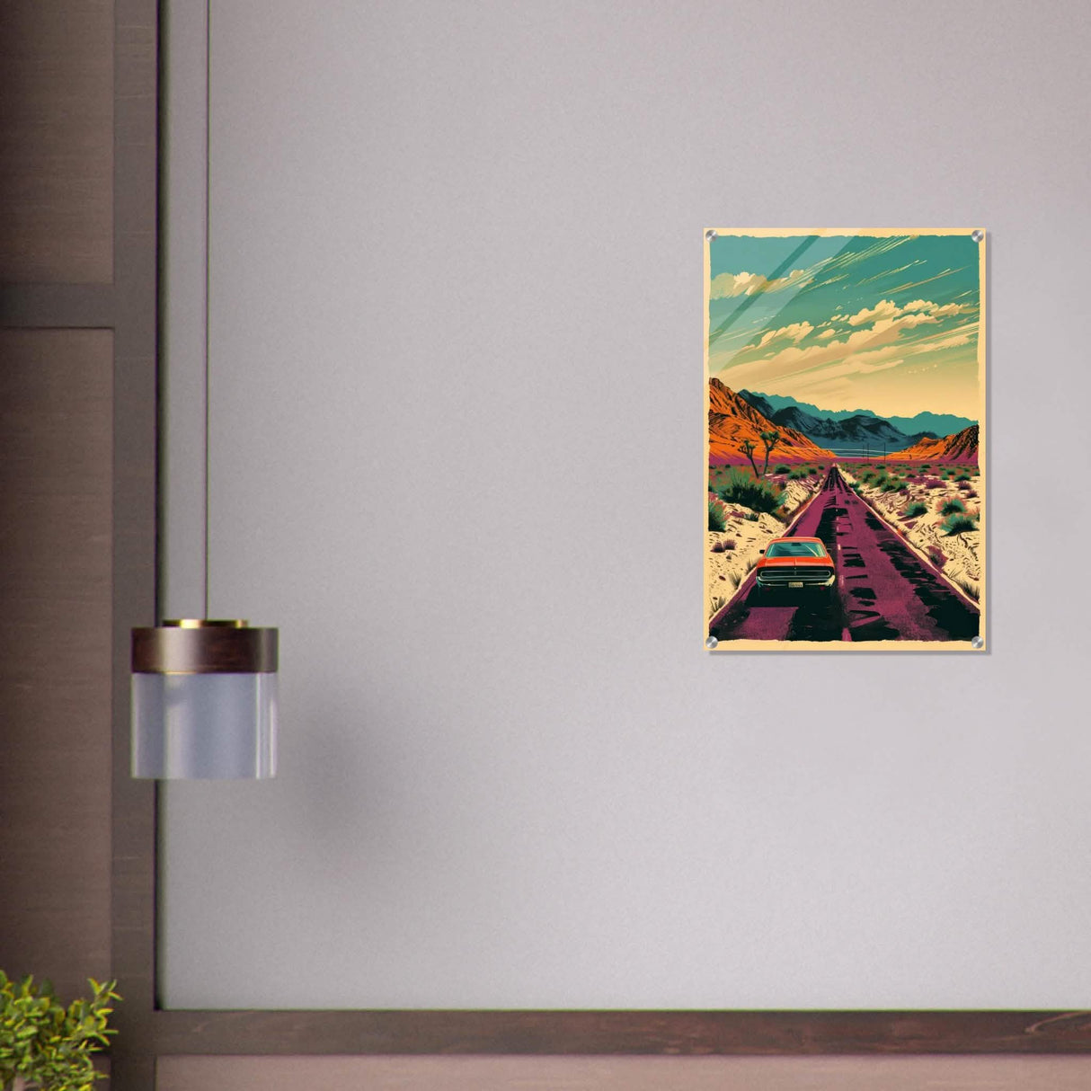 Vintage Pop Art Wall Art - Acrylic Print - 50x75 cm / 20x30″ -