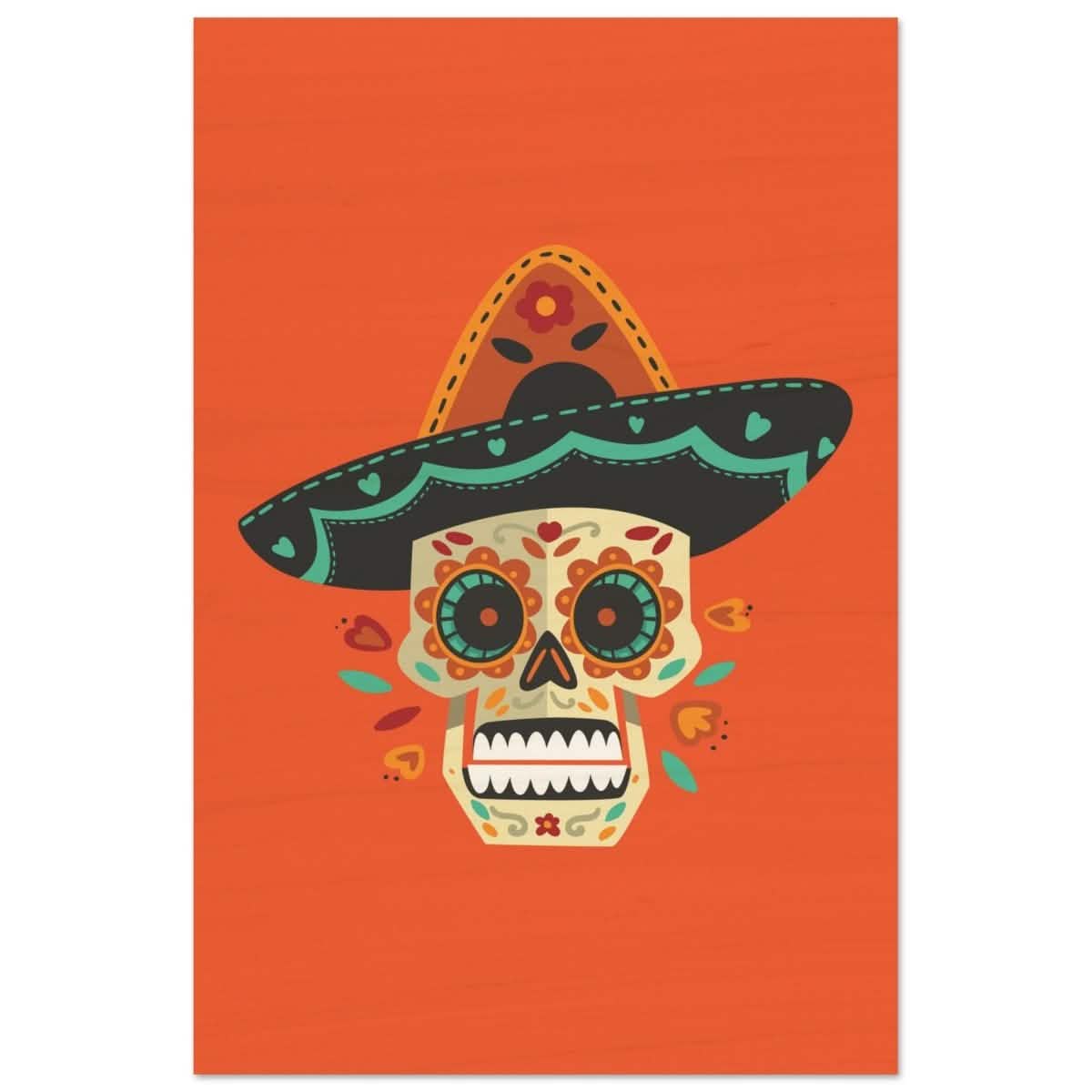 Viva La Vida | Digital wall art print - 30x45 cm / 12x18″ - Wood Prints -