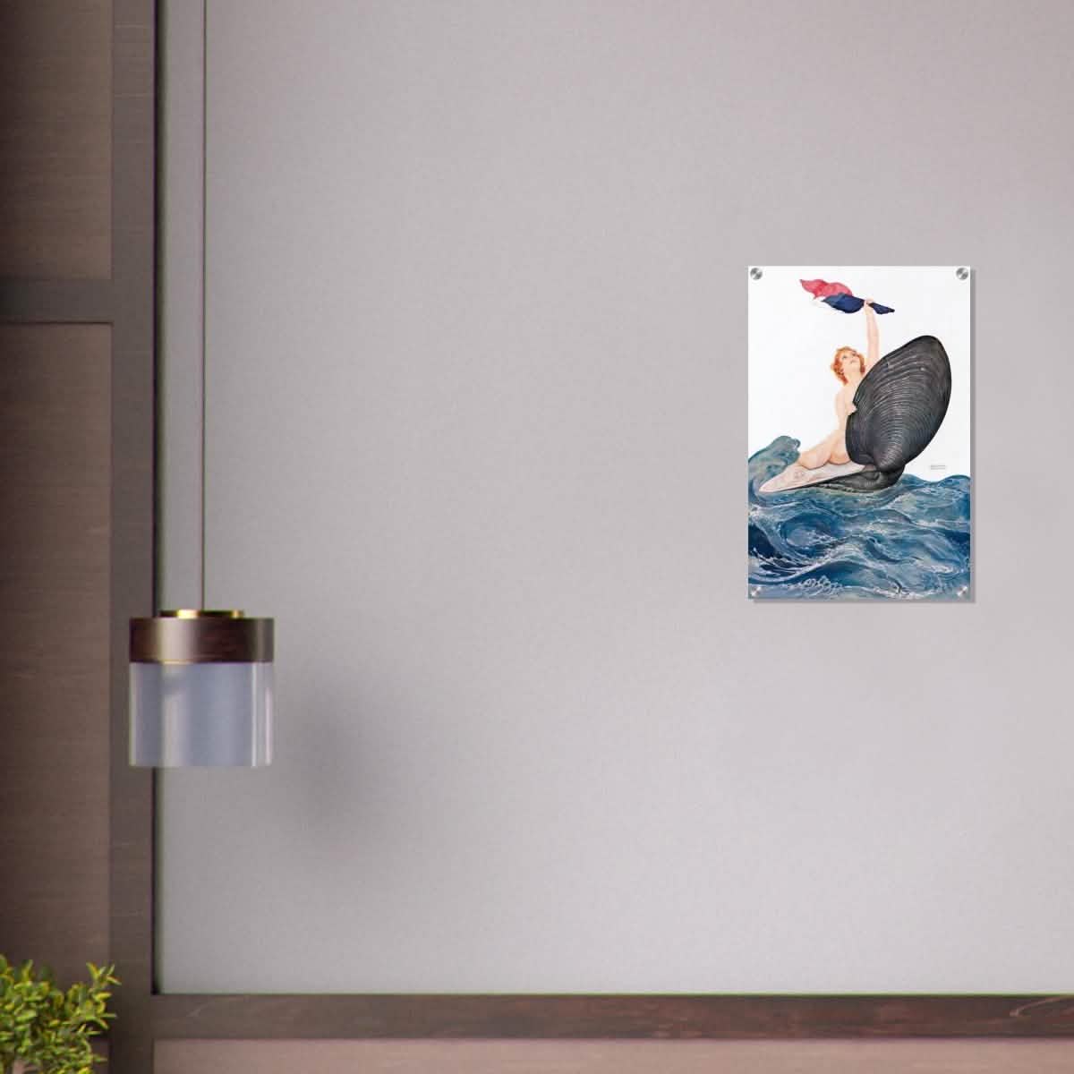 Vive la France by Raphael Kirchner 1917 - Acrylic Print - 40x60 cm / 16x24″ -