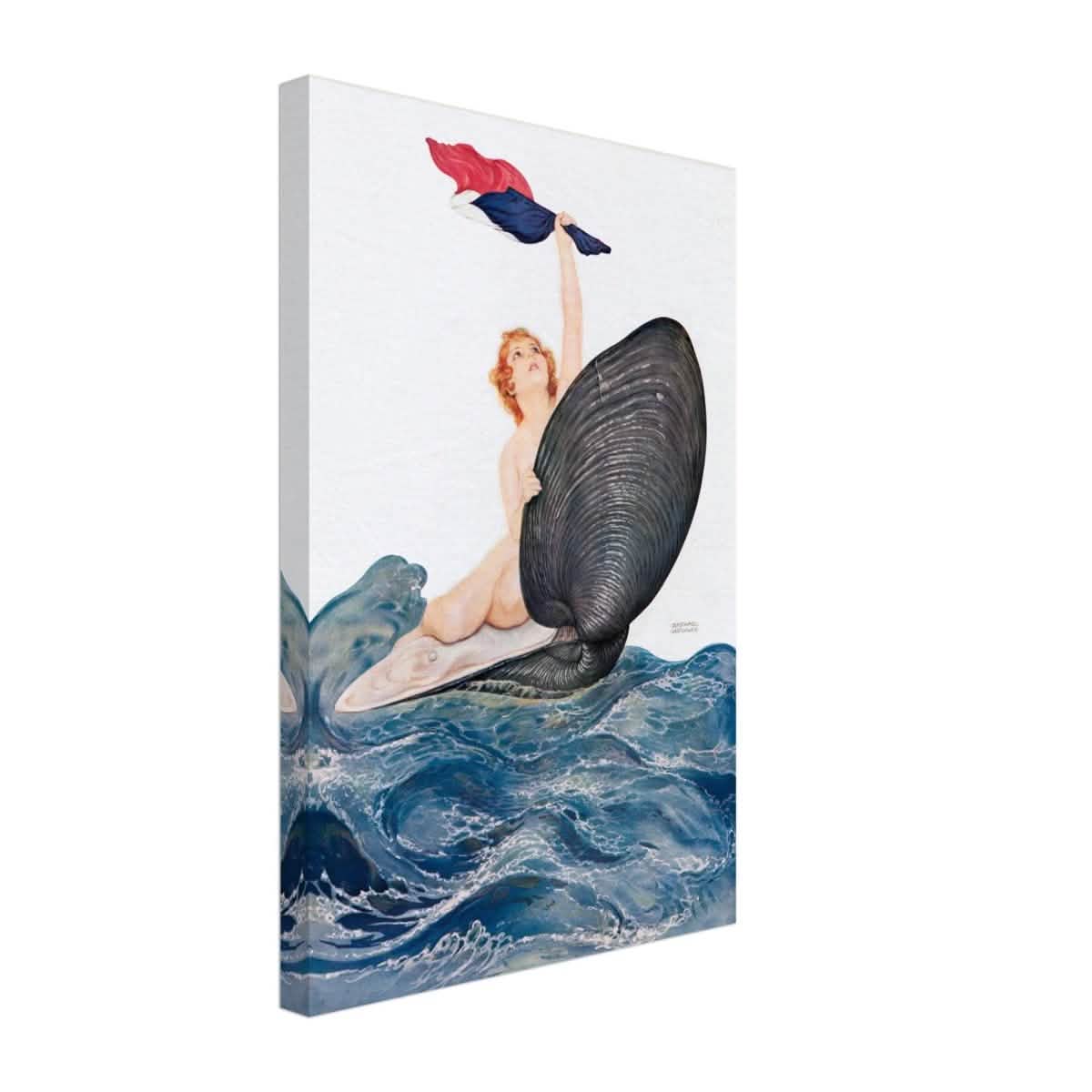 Vive la France by Raphael Kirchner 1917 - Canvas - 30x45 cm / 12x18″ - Slim