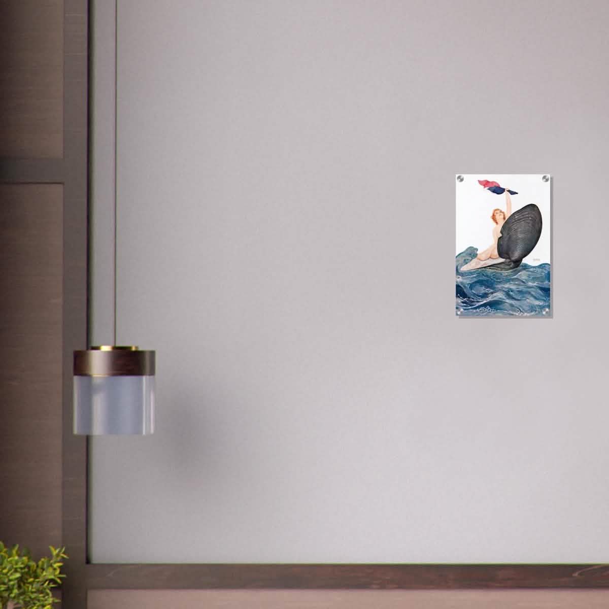 Vive la France by Raphael Kirchner 1917 - Acrylic Print - 30x45 cm / 12x18″ -