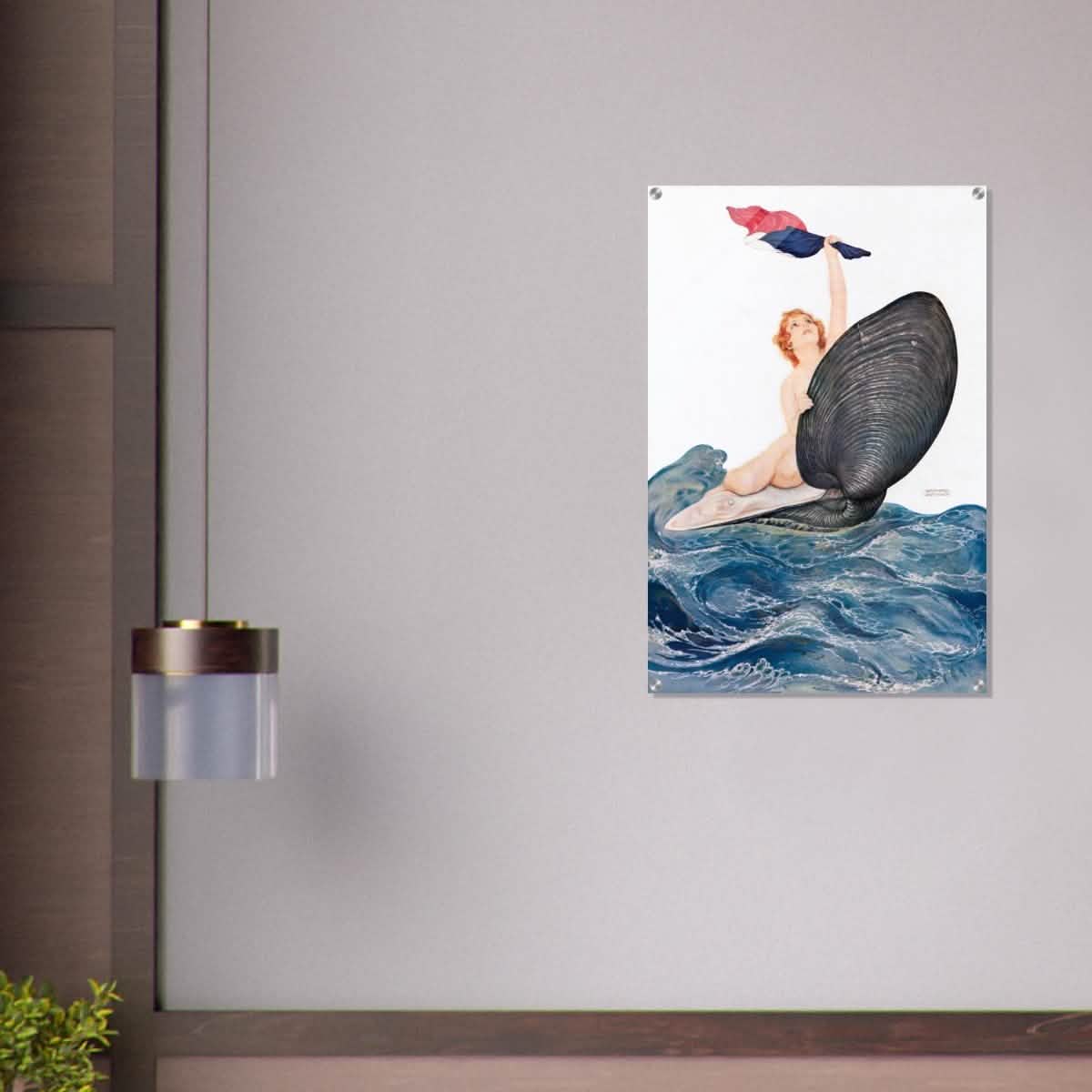 Vive la France by Raphael Kirchner 1917 - Acrylic Print - 60x90 cm / 24x36″ -