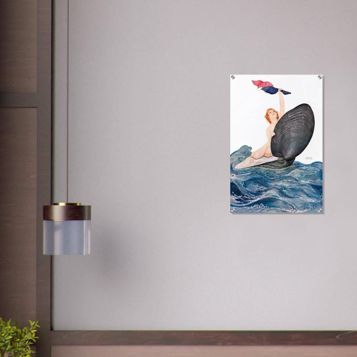 Vive la France by Raphael Kirchner 1917 - Acrylic Print - 50x75 cm / 20x30″ -