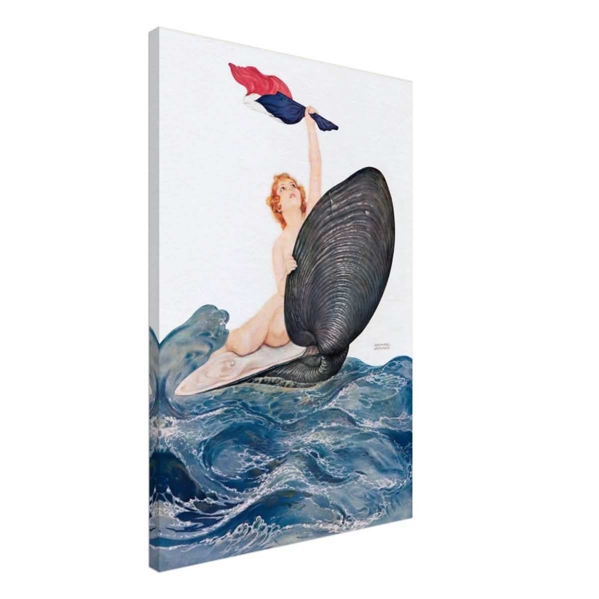 Vive la France by Raphael Kirchner 1917 - Canvas - 50x75 cm / 20x30″ - Slim