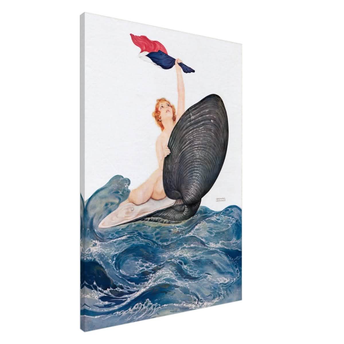 Vive la France by Raphael Kirchner 1917 - Canvas - 70x100 cm / 28x40″ - Slim