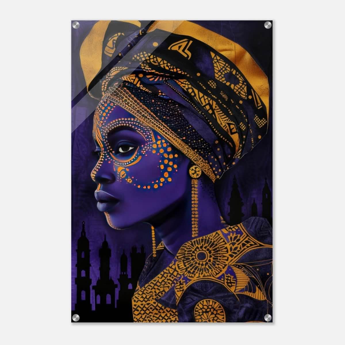 Wall art Print | Da Vinci Modern Wall art Print | Eclectic Expressions - Acrylic Print - 60x90 cm / 24x36″ -