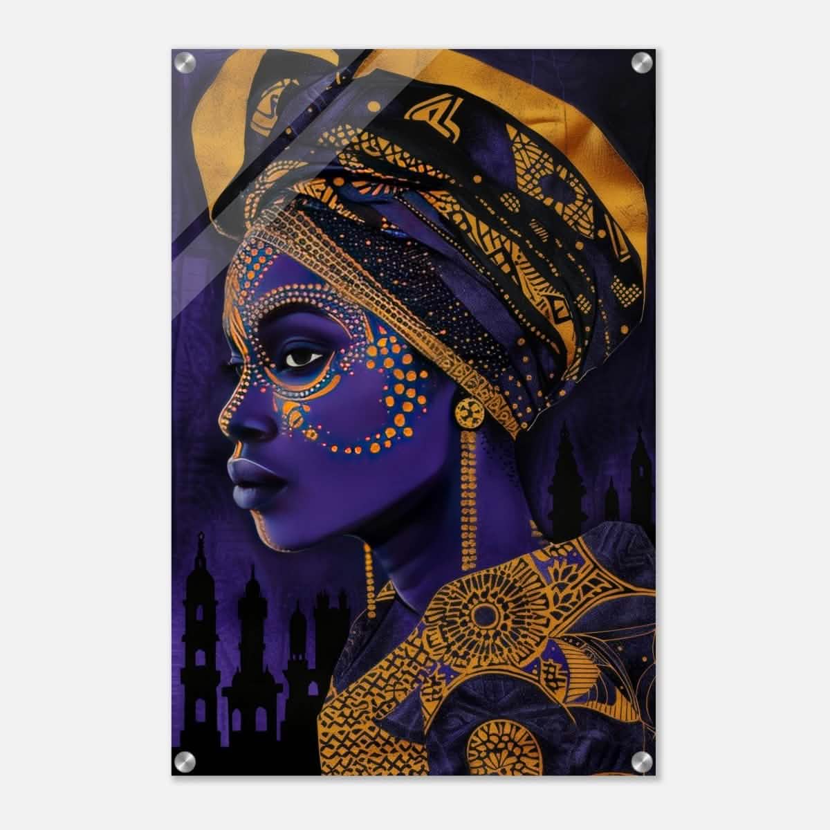 Wall art Print | Da Vinci Modern Wall art Print | Eclectic Expressions - Acrylic Print - 50x75 cm / 20x30″ -