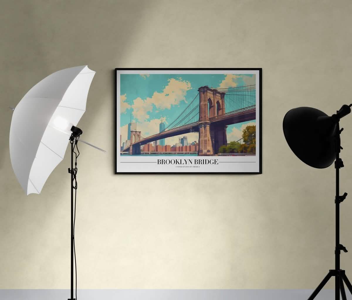 Wanderlust Wall: 9 - City Travel Art Collection - Canvas - 30X45 CM / 12X18″ -