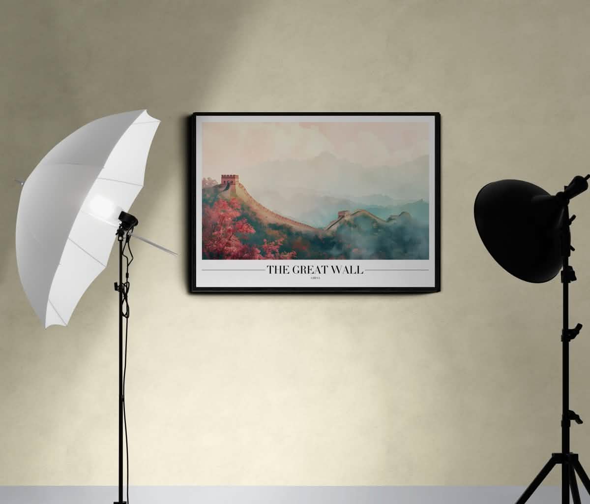 Wanderlust Wall: 9 - City Travel Art Collection - Canvas - 30X45 CM / 12X18″ -