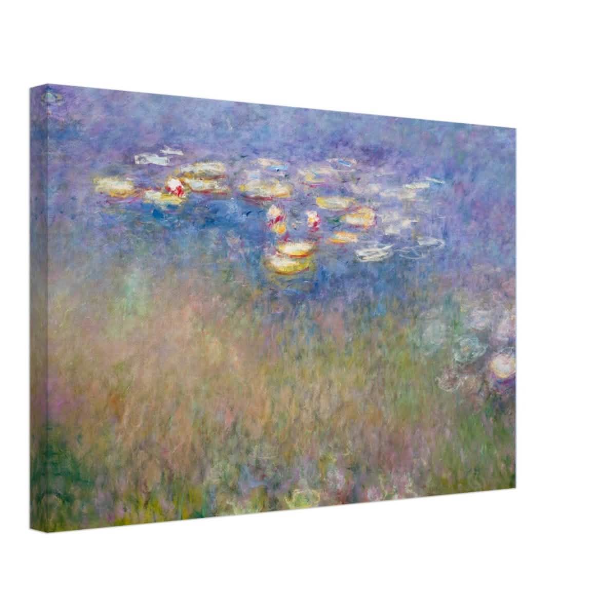Water Lilies by Claude Monet - Canvas - 40x60 cm / 16x24″ - Thick